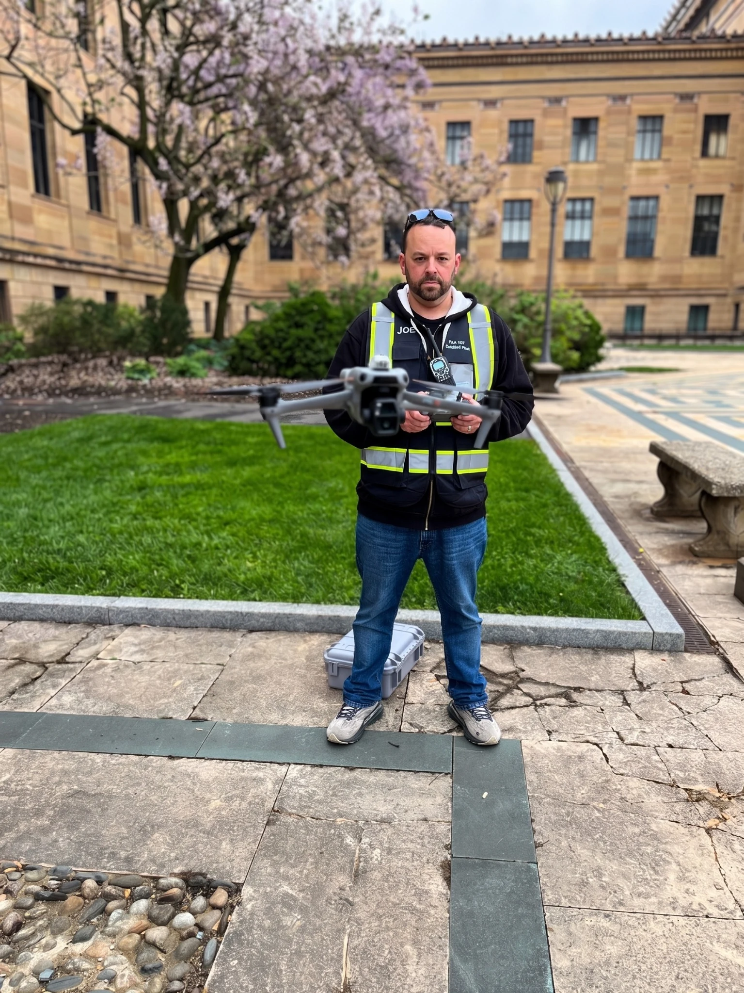 Joe Scardino, owner and FAA Part 107 certified pilot of Mach 10 Drone Solutions